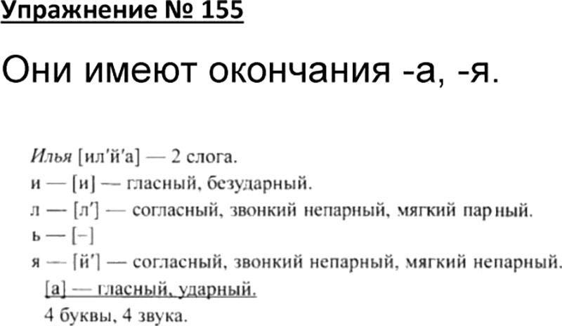 Канакина горецкий русский язык 4 класс ответы. Русский язык упражнение 155. Русский язык 4 класс 155 упражнение.